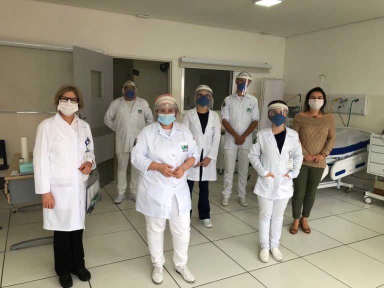 13/06/2020 - UPA Moreira César recebe fiscalização do Coren e tem fluxo do Covid-19 aprovado